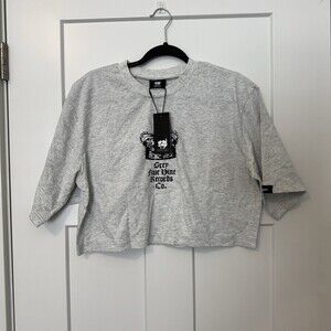 Grey Five Nine Suicideboys Cropped T Shirt NEW Women’s Size Medium G59